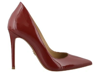Michael Michael Kors Classic Pointed Toe Pumps In Red