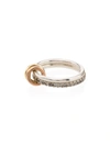 Spinelli Kilcollin 18k Yellow Gold Marigold Diamond Linked Rings In Silver Yellow Gold Rose Gold