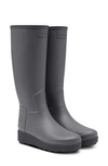 Hunter Refined Creeper Tall Rain Boot In Stratus