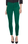 Nydj Ami Stretch Velvet Skinny Pants In Mountain Pine