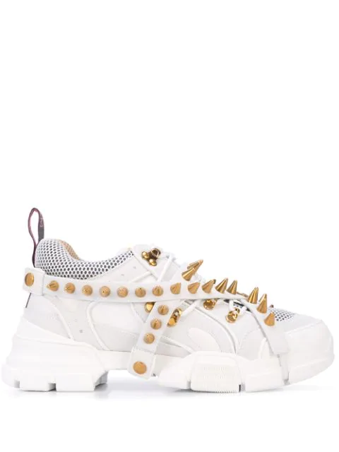 gucci sneakers flashtrek white