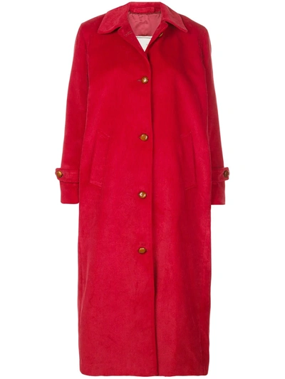 Giuliva Heritage Collection Red Women's Long Red Coat