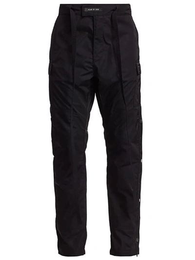 Fear Of God Double Front Work Pant Blue In Black