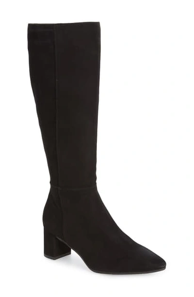 Aquatalia Women's Karly Weatherproof Block-heel Boots In Black