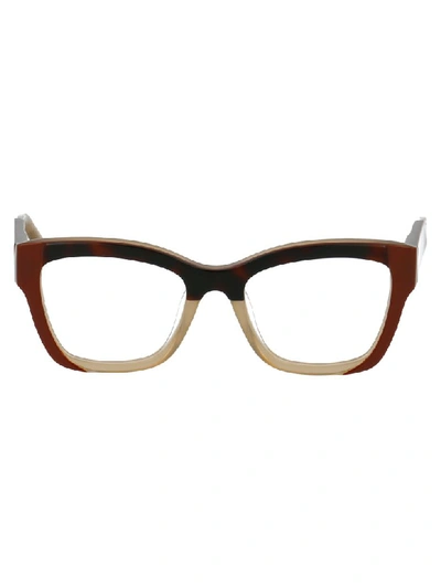 Marni Eyewear In Avana/turtledove/honey