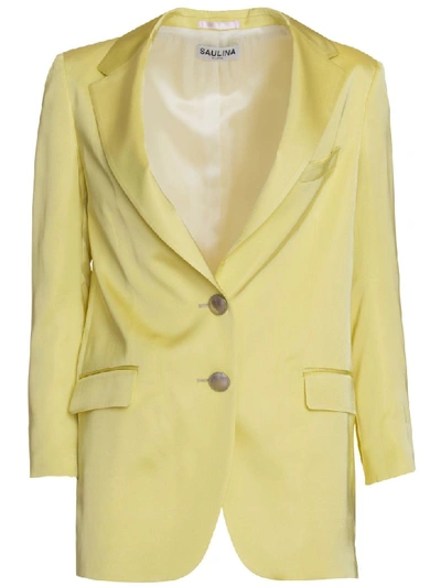 Saulina Jacket In Yellow In Giallo