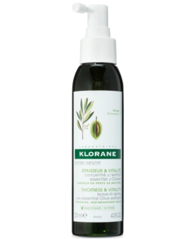 Klorane Leave-in Spray With Essential Olive Extract, 4.2-oz.