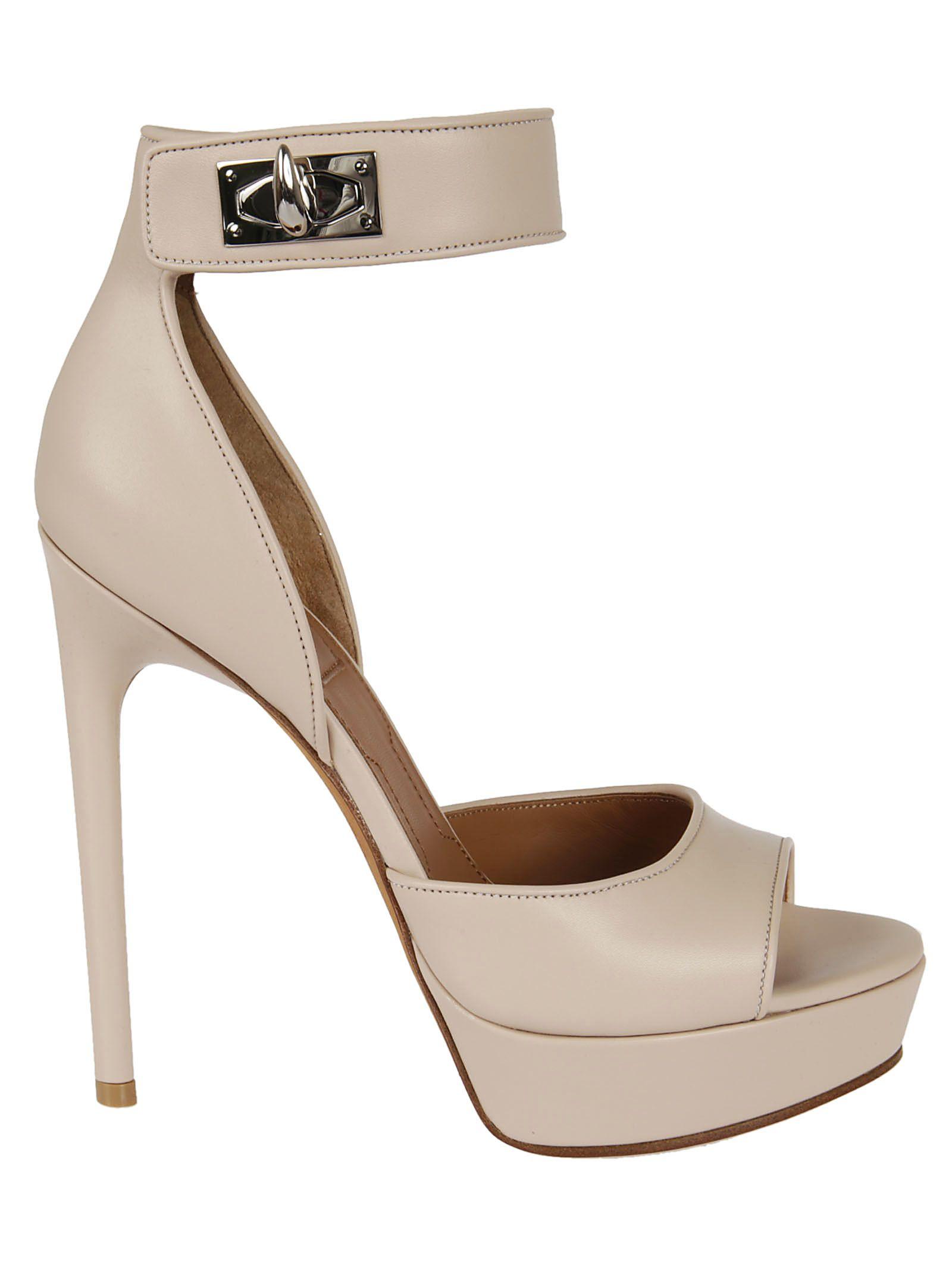 givenchy shark lock sandals