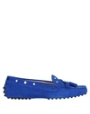 Tod's Loafers In Bright Blue