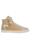 Hogan Rebel Sneakers In Beige