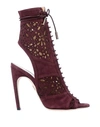 Zuhair Murad Ankle Boots In Mauve