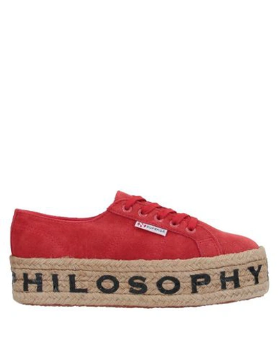 Superga Sneakers In Red