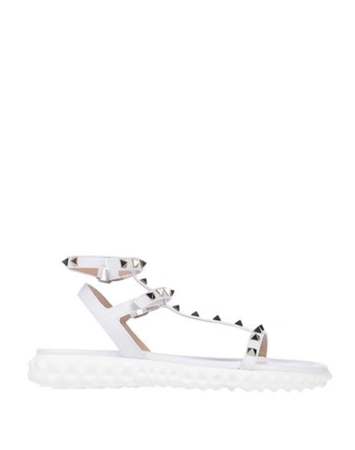 Valentino Garavani Sandals In White