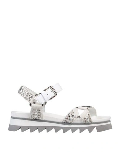Philippe Model Sandals In White