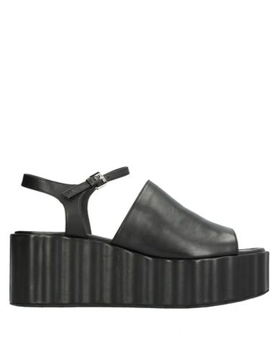 Strategia Sandals In Black