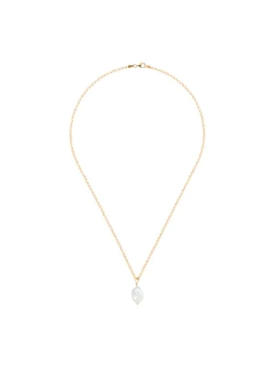 Holly Ryan Pearl Pendant Necklace In Metallic