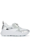Emilio Pucci Touch Strap Logo Sneakers In White