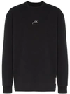 A-cold-wall* Logo Print Oversized Sweatshirt In Black