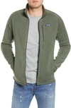 Patagonia Better Sweater Zip Jacket In Green