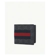 Gucci Web Gg Supreme Billfold Wallet In Black
