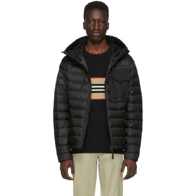 Burberry Down-filled Hooded Puffer Jacket In Black