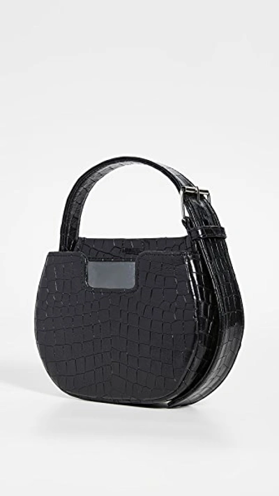 Alfeya Valrina Joe Joe Bag In Black Croc