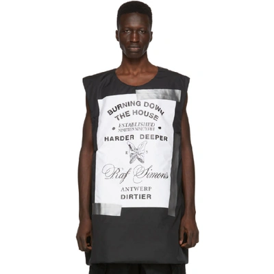 トップス raf simons templa over size vest Raf Simons X Templa Padded Vest Black | The Webster