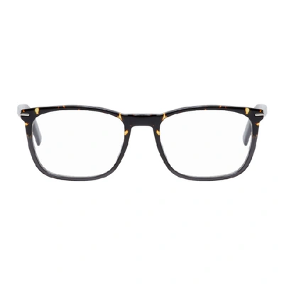 Dior Tortoiseshell & Grey Blacktie265 Optical Glasses In 0ab8 Havgre