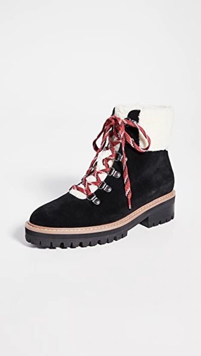 Villa Rouge Miloh Hiking Boots In Black