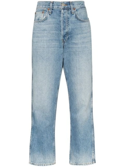 Re/done ‘90s Straight-leg Jeans In 102 - Blue