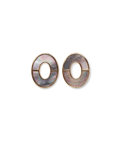 Lizzie Fortunato Symmetry Earrings In Iridescent In Multi