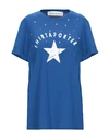 Shirtaporter T-shirts In Blue