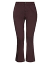 Department Five Pants In Maroon
