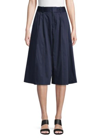 Alice And Olivia Cropped Pants & Culottes In Indigo
