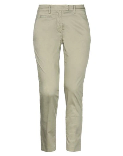 Dondup Pants In Sage Green