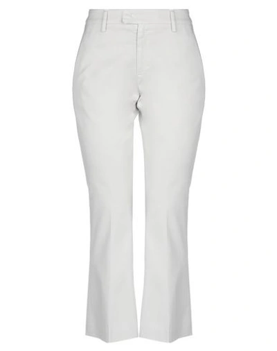 Dondup Casual Pants In Light Grey