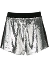 Chiara Ferragni Shorts & Bermuda Shorts In Silver
