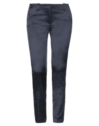 Via Masini 80 Pants In Dark Blue