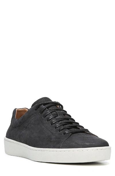 Vince Slater Sneaker In Black Nubuck