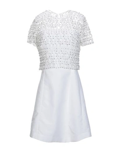 French Connection Short Dresses In White