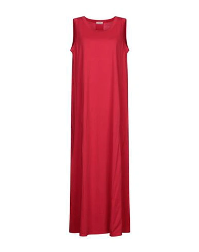 Authentic Original Vintage Style Long Dresses In Red