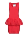 Moschino Short Dresses In Red