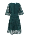 True Decadence Knee-length Dress In Deep Jade