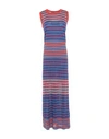 Woolrich Midi Dresses In Azure