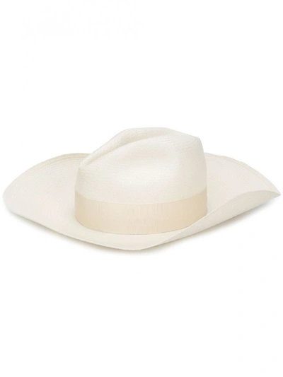 Borsalino Sophie Hat In White