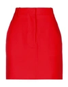 Calvin Klein 205w39nyc Mini Skirts In Red