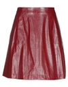 L'autre Chose Midi Skirts In Red