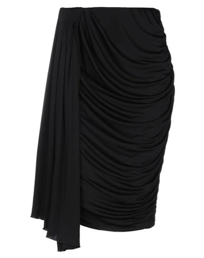 Pinko Midi Skirts In Black