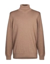 Drumohr Turtlenecks In Camel