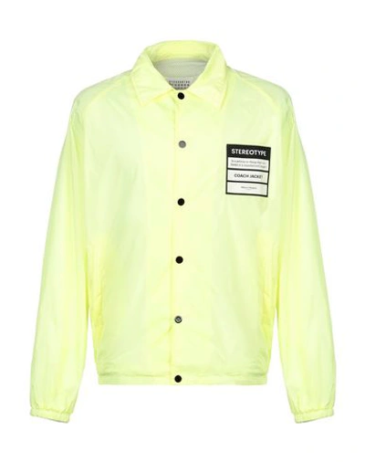 Maison Margiela Jackets In Light Yellow